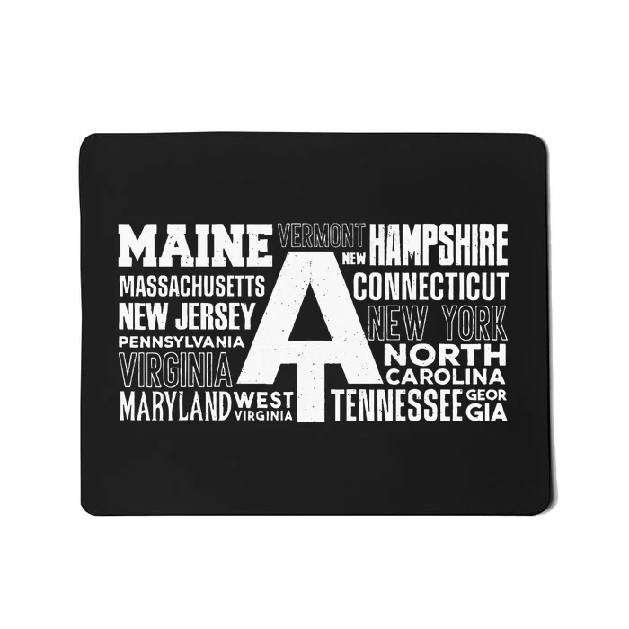 Appalachian Trail Bear Symbol Of Appalachian National Park Mousepad