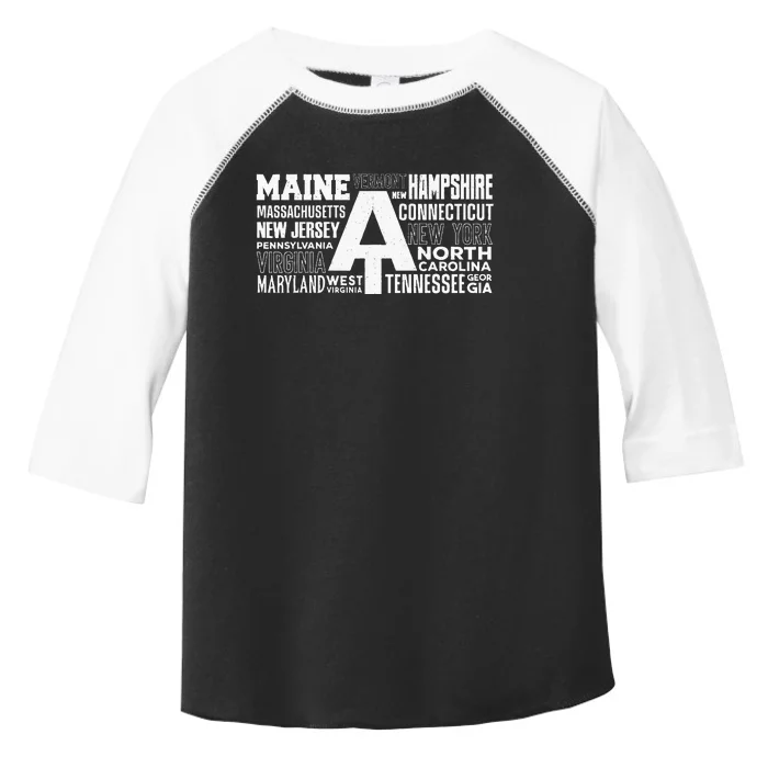 Appalachian Trail Bear Symbol Of Appalachian National Park Toddler Fine Jersey T-Shirt