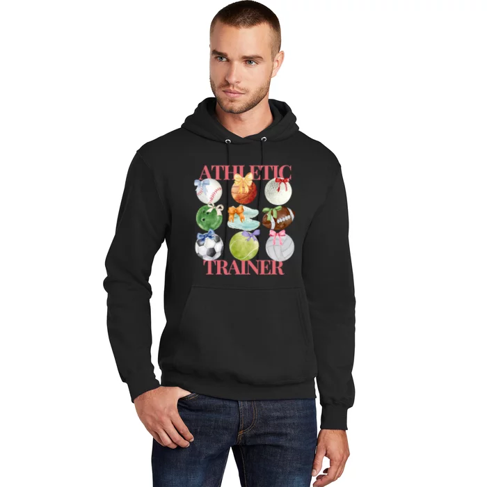 Athletic Trainer Bow Sports Hoodie