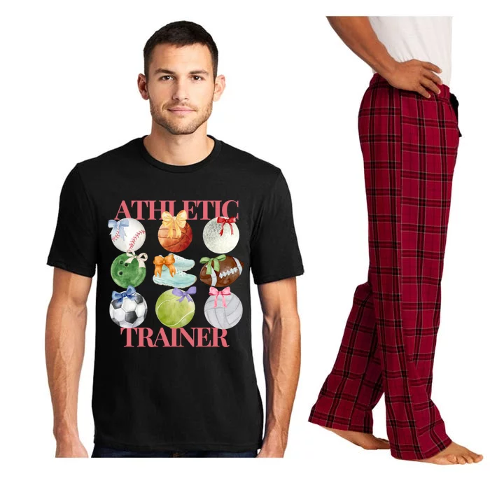 Athletic Trainer Bow Sports Pajama Set