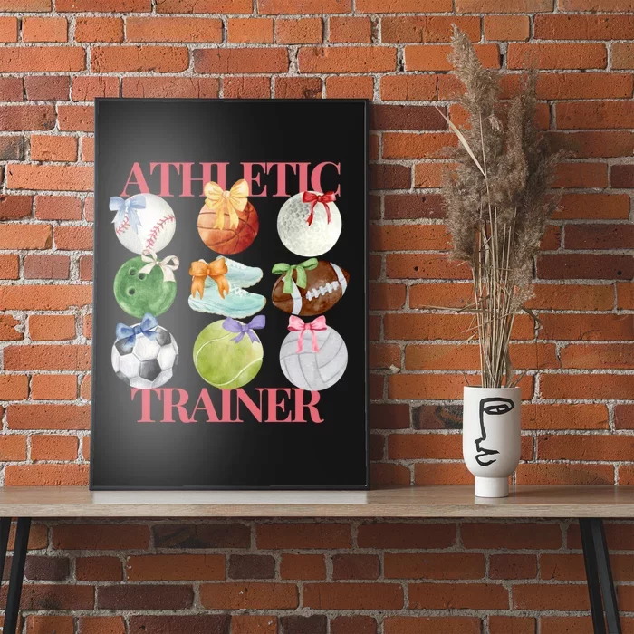 Athletic Trainer Bow Sports Poster