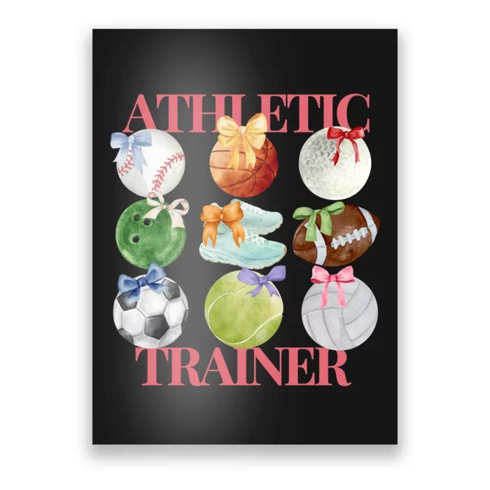 Athletic Trainer Bow Sports Poster