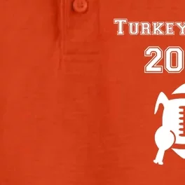 Annual Turkey Bowl Football Sport Lover Funny Thanksgiving Dry Zone Grid Performance Polo