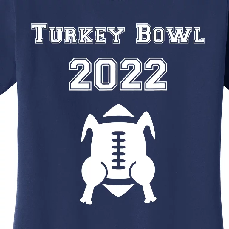 Annual Turkey Bowl Football Sport Lover Funny Thanksgiving Women's T-Shirt