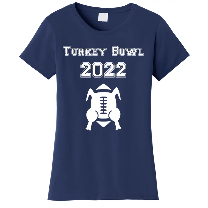 Annual Turkey Bowl Football Sport Lover Funny Thanksgiving Women's T-Shirt