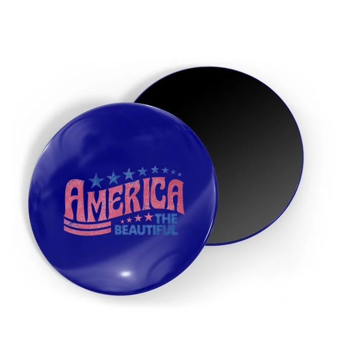 America The Beautiful Cool Gift Magnet