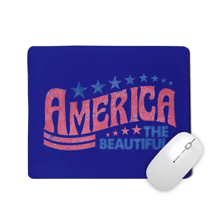 America The Beautiful Cool Gift Mousepad