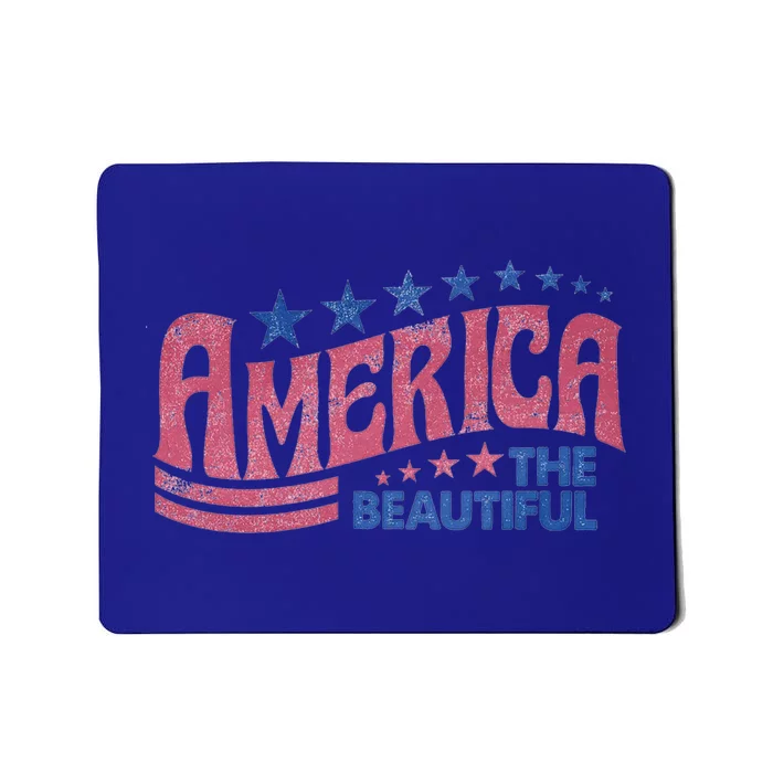 America The Beautiful Cool Gift Mousepad