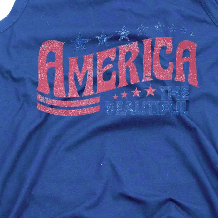 America The Beautiful Cool Gift Tank Top