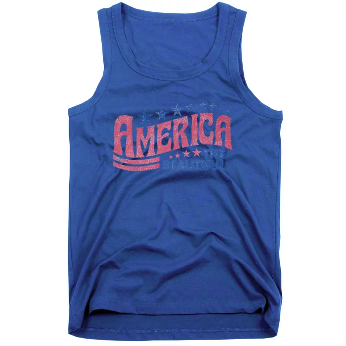 America The Beautiful Cool Gift Tank Top