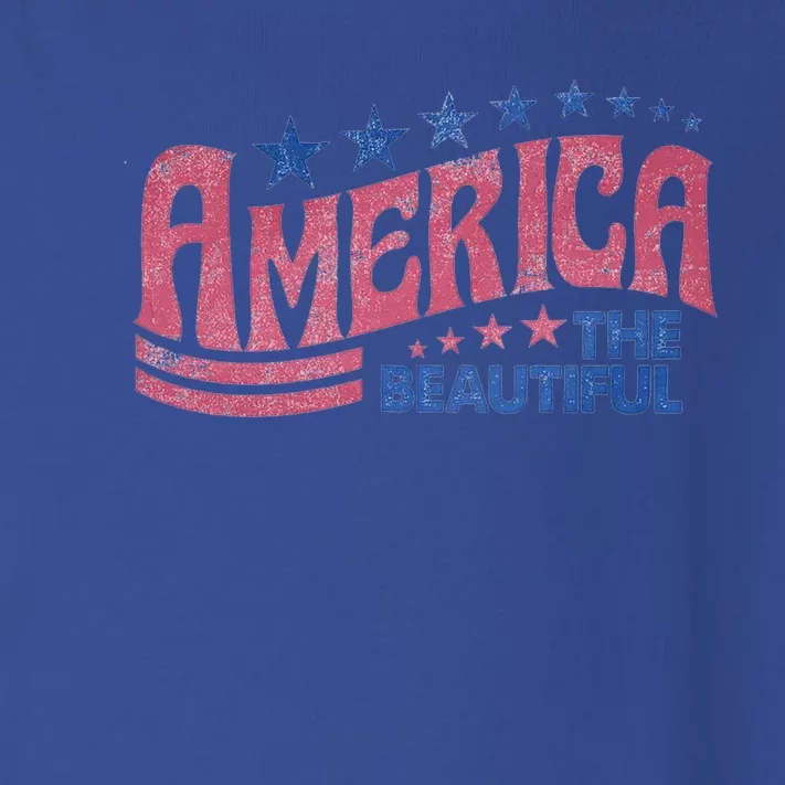 America The Beautiful Cool Gift Toddler Long Sleeve Shirt