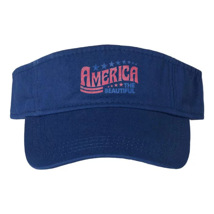 America The Beautiful Cool Gift Valucap Bio-Washed Visor