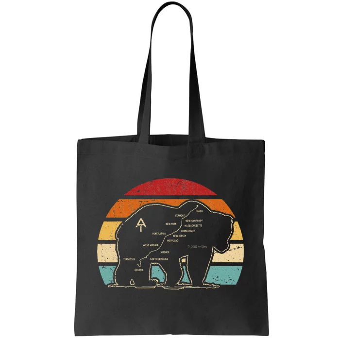 Appalachian Trail Bear Symbol Of Appalachian National Park Tote Bag