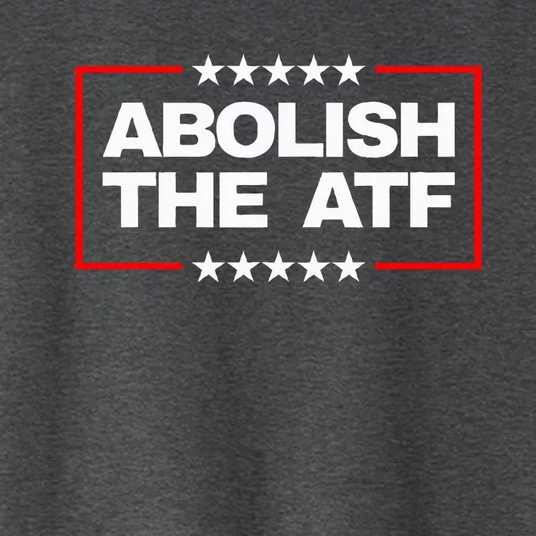 Abolish The Bureau Of Alcohol Tobacco And Firearms Women's Crop Top Tee