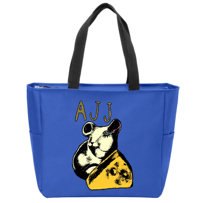 Ajj The B.A.N.D Mouse Art Prints Zip Tote Bag