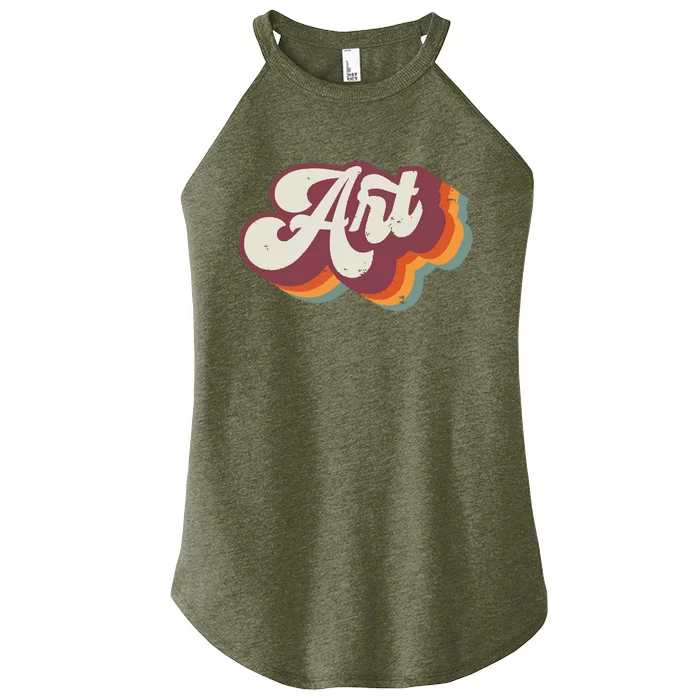 Art Teacher Back To School Women’s Perfect Tri Rocker Tank