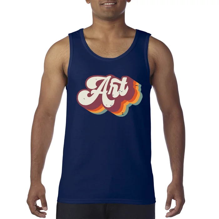 Art Teacher Back To School Tank Top