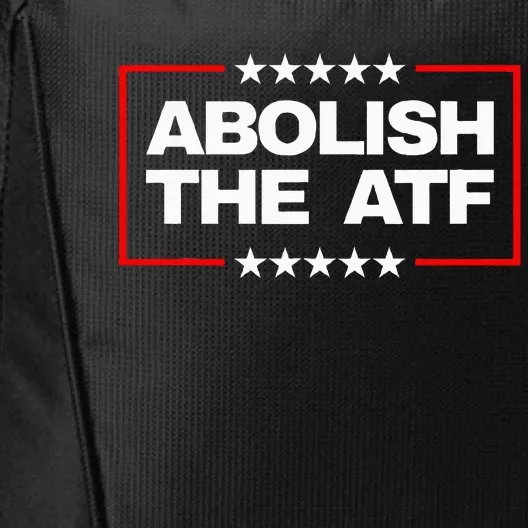 Abolish The Bureau Of Alcohol Tobacco And Firearms City Backpack