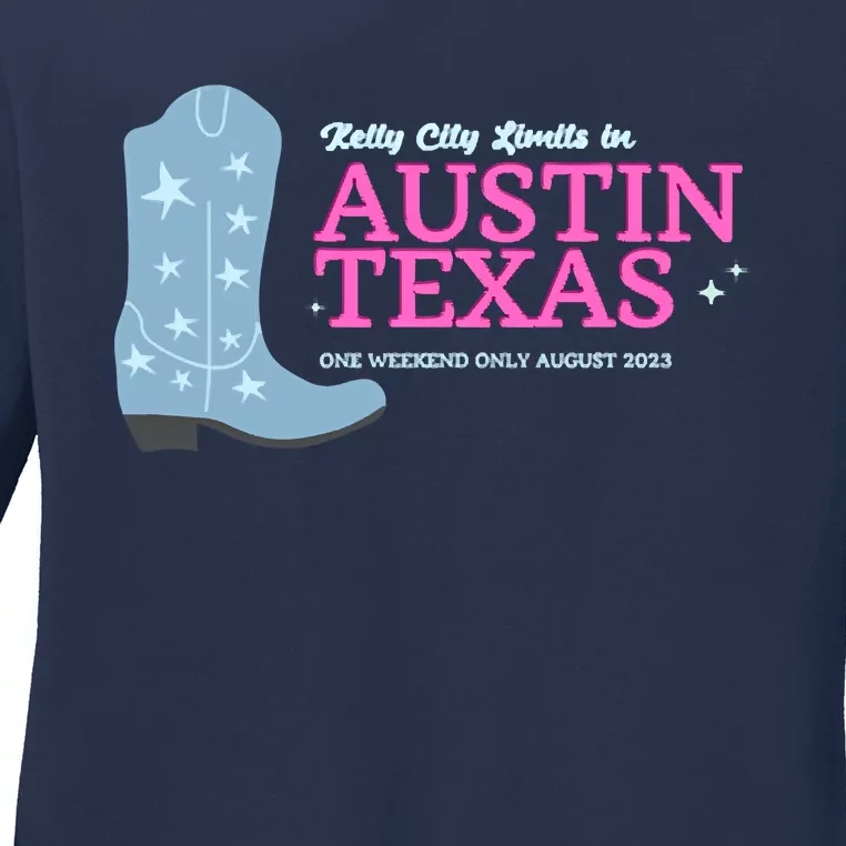 Austin Texas Bachelorette Ladies Long Sleeve Shirt