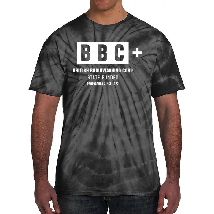 Andrew Tate Bbc British Brainwashing Corp State Funded Tie-Dye T-Shirt