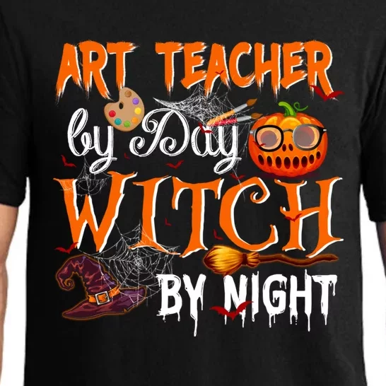 Art Teacher By Day Witch By Night Gift Pajama Set