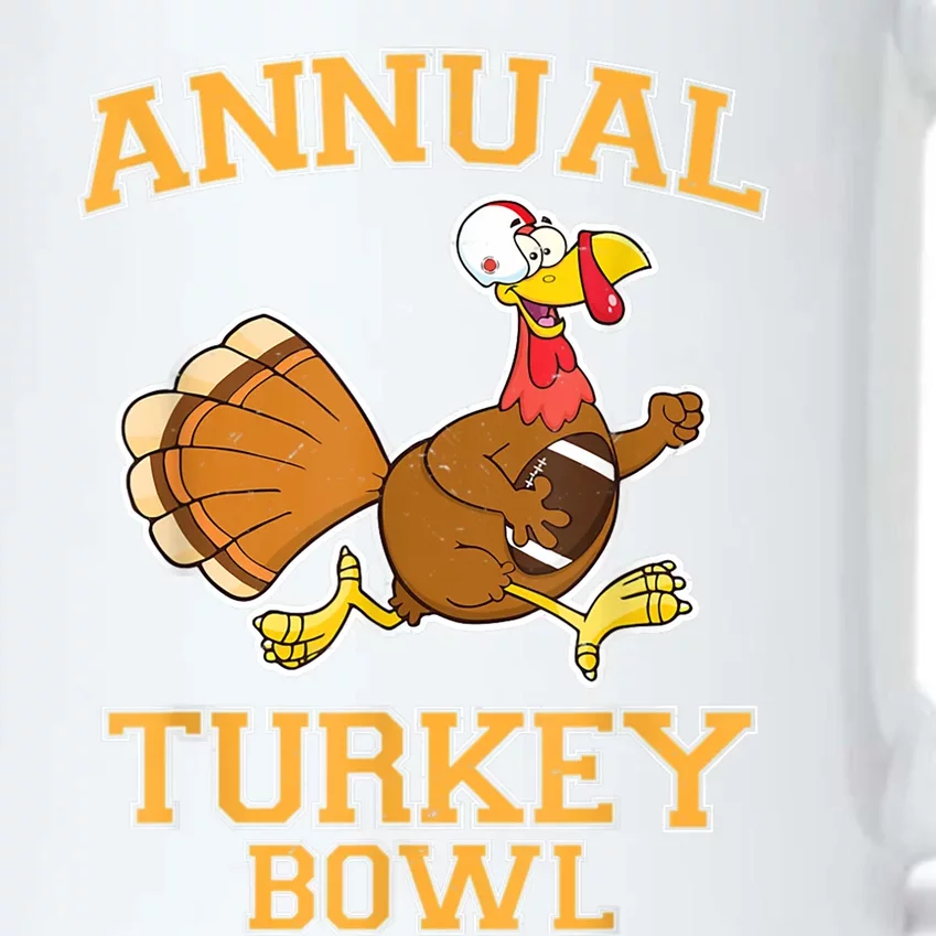 Annual Turkey Bowl Thanksgiving Football Great Gift Black Color Changing Mug