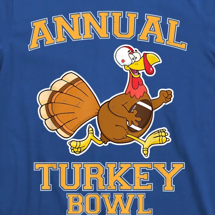 Annual Turkey Bowl Thanksgiving Football Great Gift T-Shirt