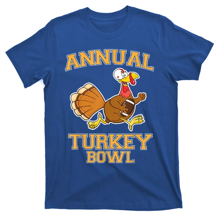 Annual Turkey Bowl Thanksgiving Football Great Gift T-Shirt