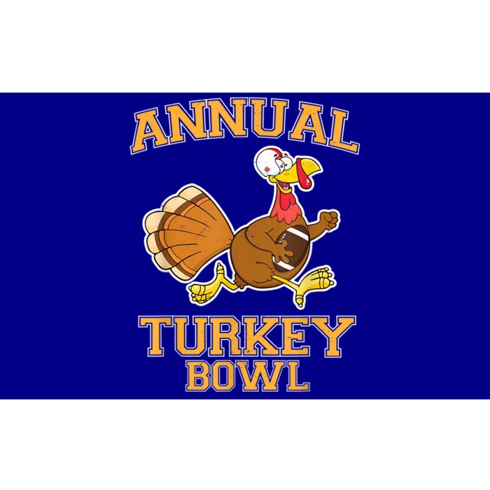 Annual Turkey Bowl Thanksgiving Football Great Gift Bumper Sticker