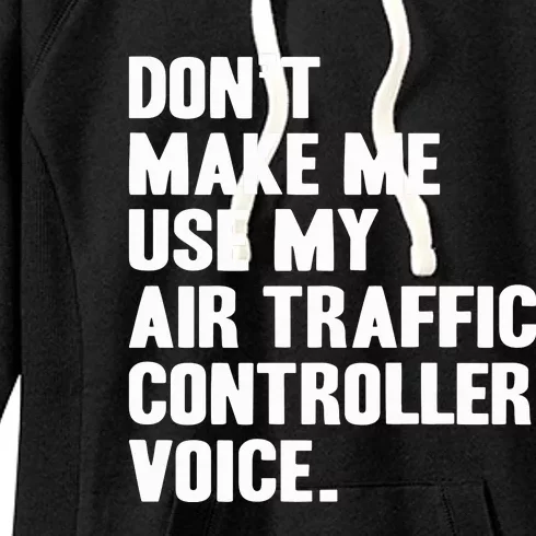 Air Traffic Controller Women's Fleece Hoodie