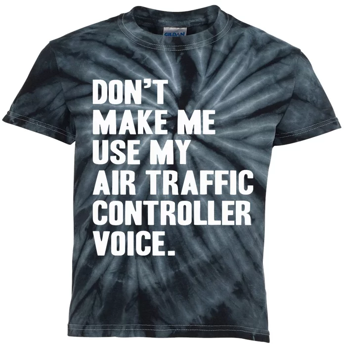 Air Traffic Controller Kids Tie-Dye T-Shirt