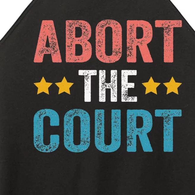 Abort the court 4th Of July Women’s Perfect Tri Rocker Tank