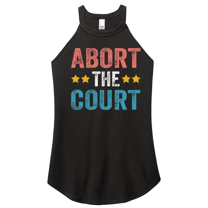 Abort the court 4th Of July Women’s Perfect Tri Rocker Tank