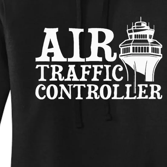 Air Traffic Controller Atc Aviation Airfield Tower Control Women's Pullover Hoodie