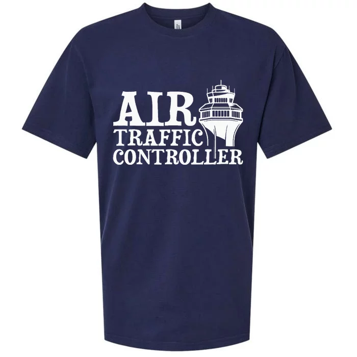 Air Traffic Controller Atc Aviation Airfield Tower Control Sueded Cloud Jersey T-Shirt