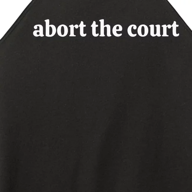 Abort The Court Women’s Perfect Tri Rocker Tank