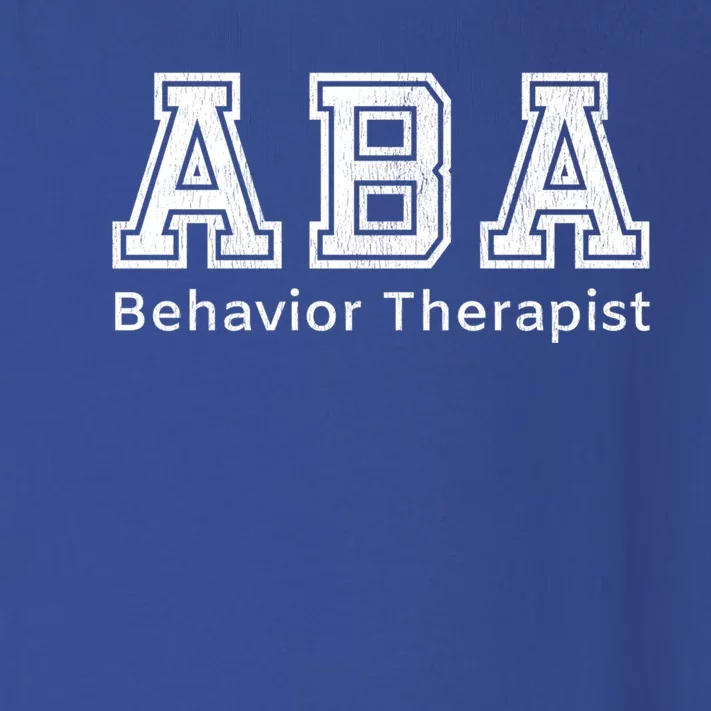 Aba Therapist Cute Gift Behavior Therapy Autism Teachers Toddler Long Sleeve Shirt