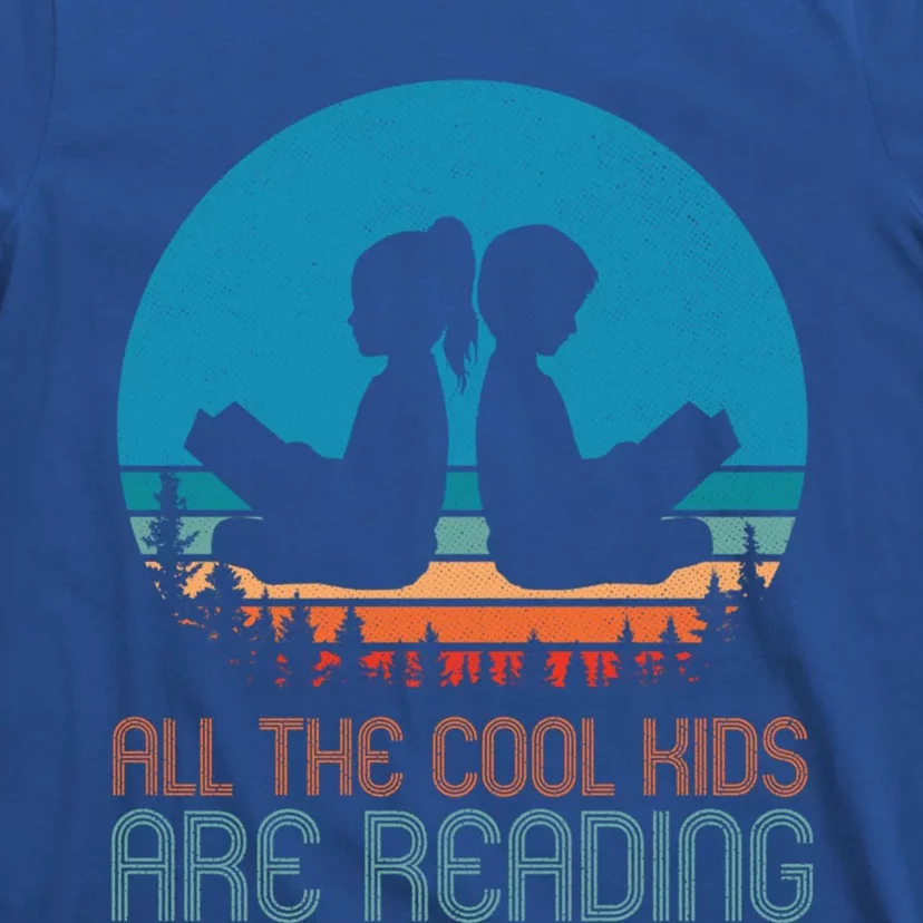 All The Cool Are Reading Library Read Books Reader Gift T-Shirt