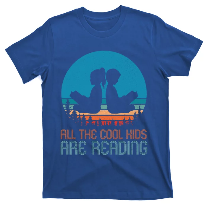 All The Cool Are Reading Library Read Books Reader Gift T-Shirt