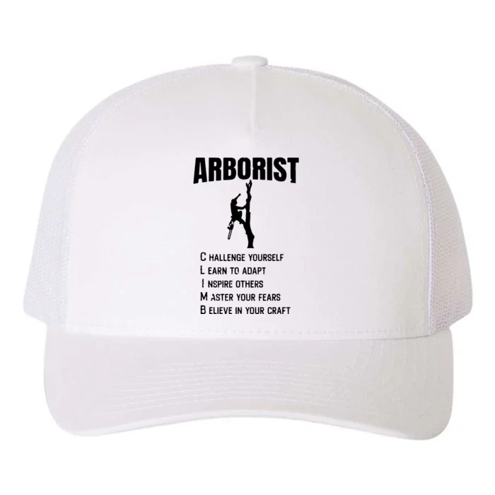 Arborist Tree Climber Lumberjack Yupoong Adult 5-Panel Trucker Hat