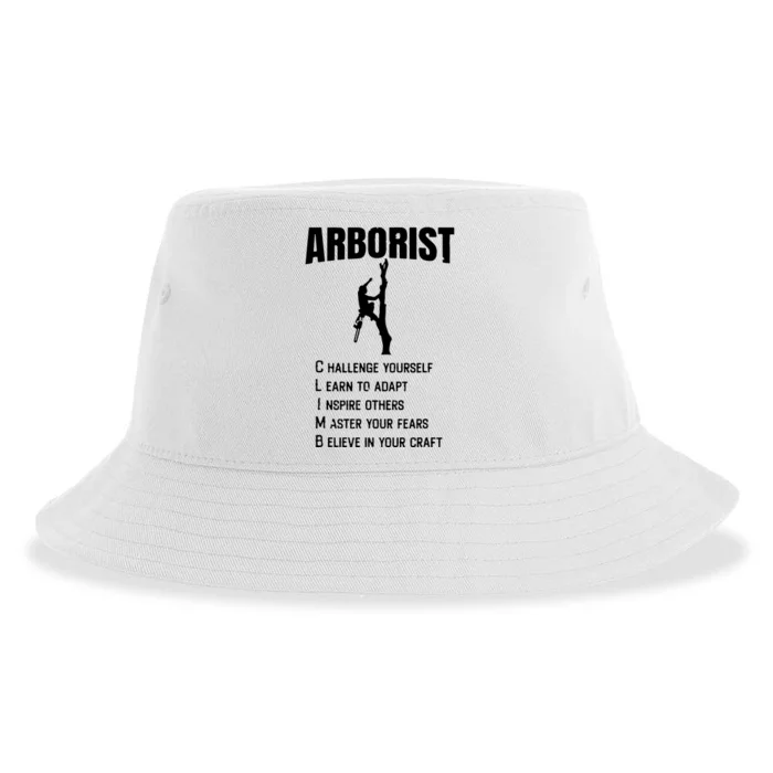 Arborist Tree Climber Lumberjack Sustainable Bucket Hat