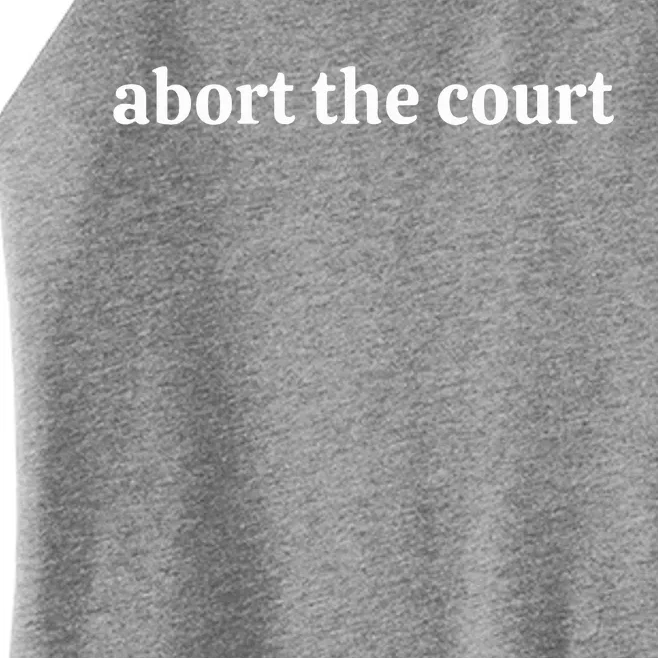 Abort The Court Women’s Perfect Tri Rocker Tank