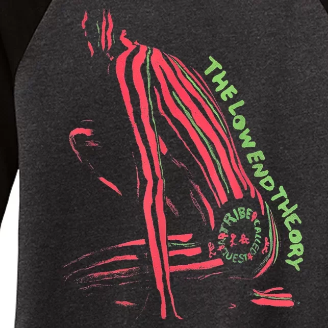 A Tribe Called Quest Low End Theory Women's Tri-Blend 3/4-Sleeve Raglan Shirt