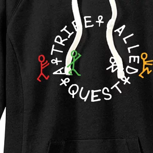 A Tribe Called Quest Circle Logo Grey Funny Gift Women's Fleece Hoodie