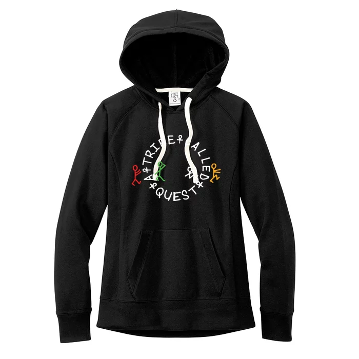 A Tribe Called Quest Circle Logo Grey Funny Gift Women's Fleece Hoodie