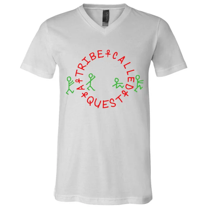 A Tribe Called Quest Circle V-Neck T-Shirt