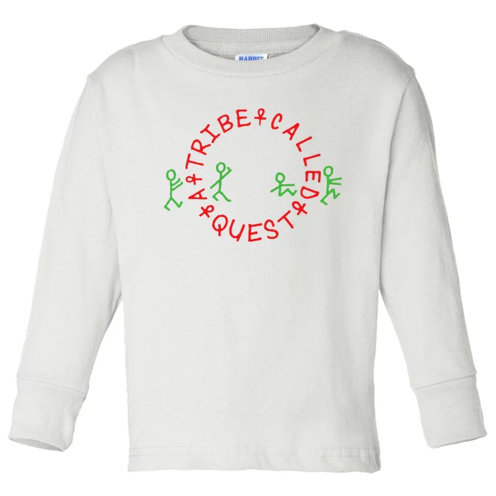 A Tribe Called Quest Circle Toddler Long Sleeve Shirt