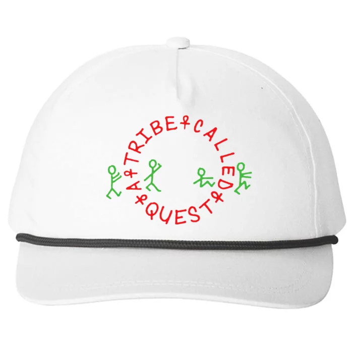 A Tribe Called Quest Circle Snapback Five-Panel Rope Hat