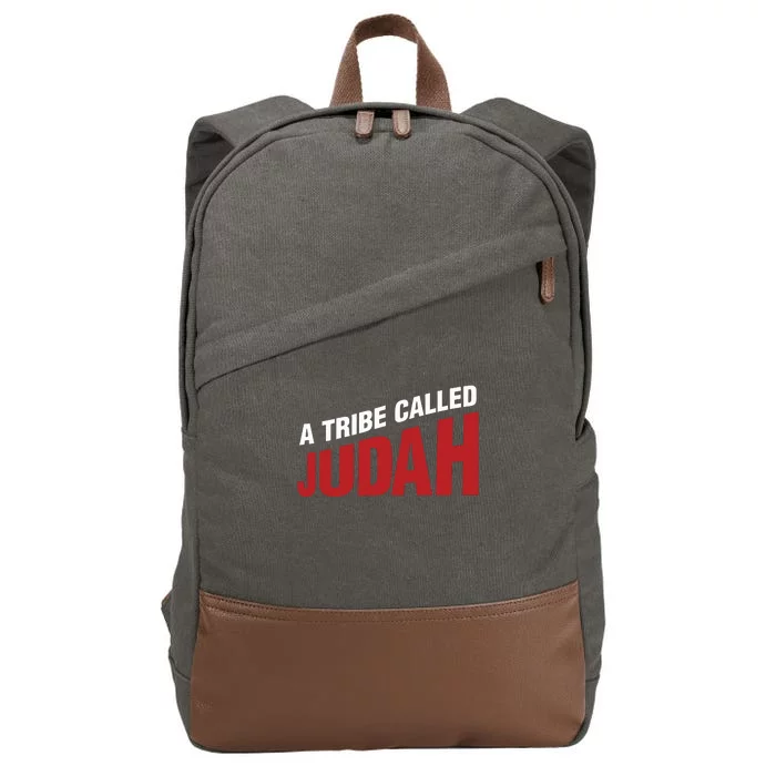 A Tribe Called Judah Cotton Canvas Backpack