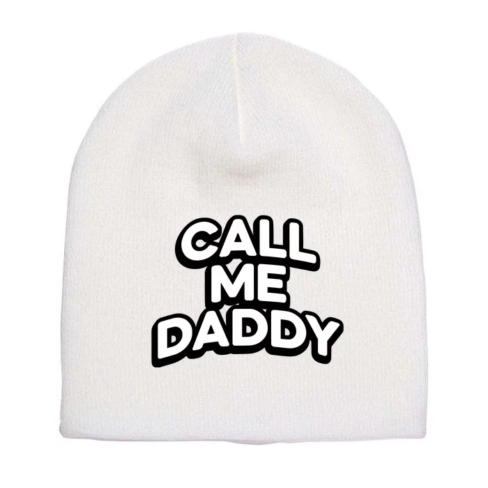 Andrew Tate Call Me Daddy Short Acrylic Beanie